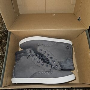 Timberland Women's Charcoal Sneaker Boots